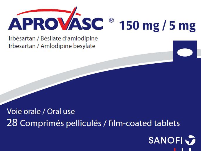 Aprovasc 150mg/5mg*